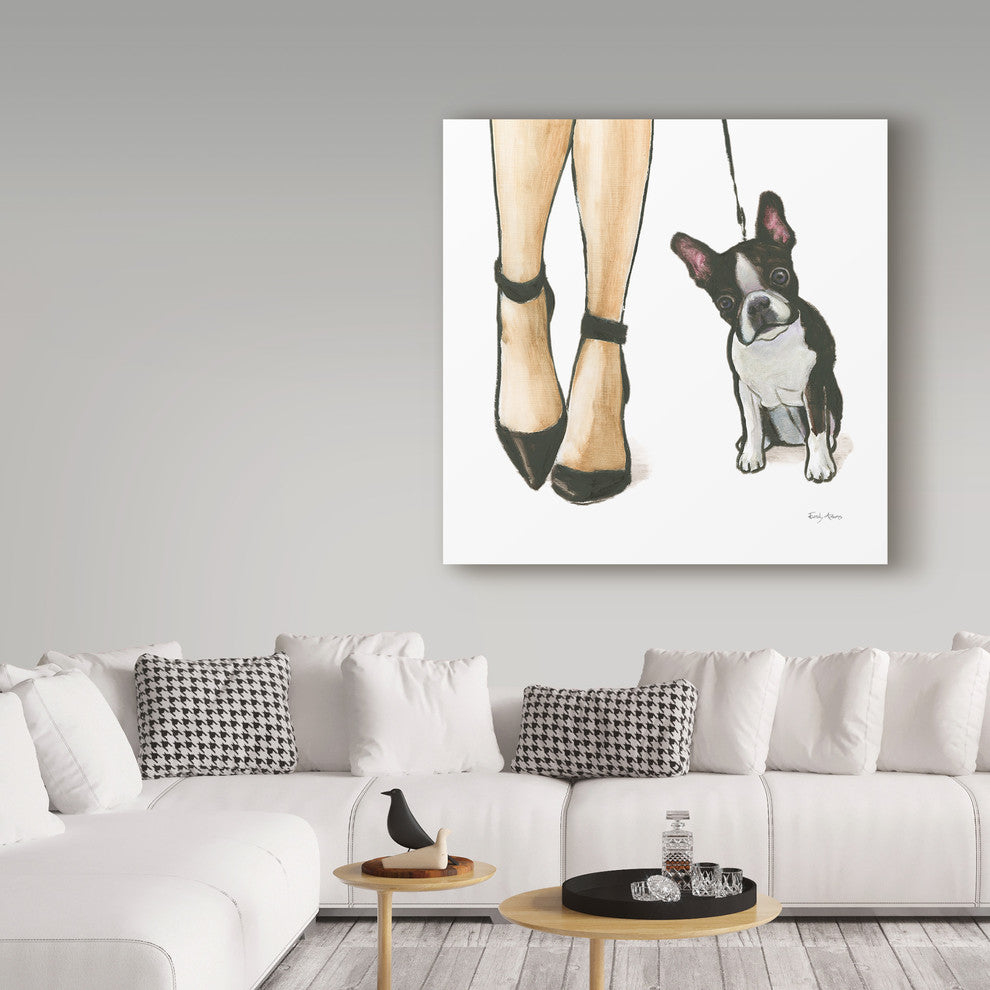 Emily Adams 'Furry Fashion Friends Ii' Canvas Art, 18"x18"