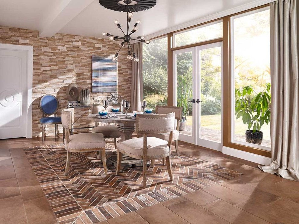Capella Red 2x10 Brick Porcelain