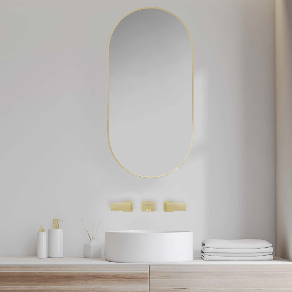 ZLINE Wall Mount Faucet, Polished Gold, BLS-BFW-PG