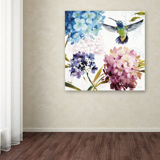 'Spring Nectar Square III' Canvas Art by Lisa Audit