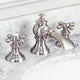 Water Creation Modern Classic Widespread Lavatory Faucet With Pop-Up Drain