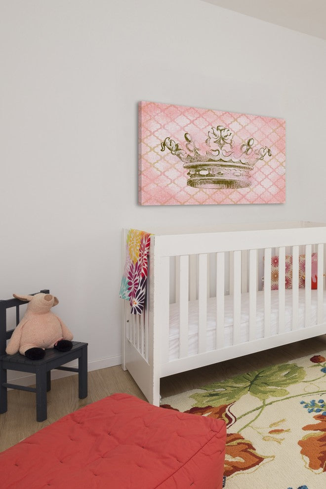 Marmont Hill, "Crown Trellis" by Reesa Qualia Painting on Wrapped Canvas, 30x20