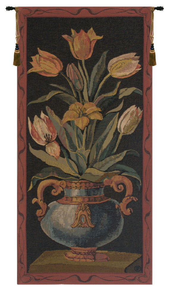 Tulips Belgian Wall Tapestry