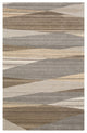 Surya Forum FM-7203 Modern Area Rug, Dark Brown, 8' x 11' Rectangle