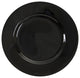 Black Rim Salad and Dessert Plates, Set of 6