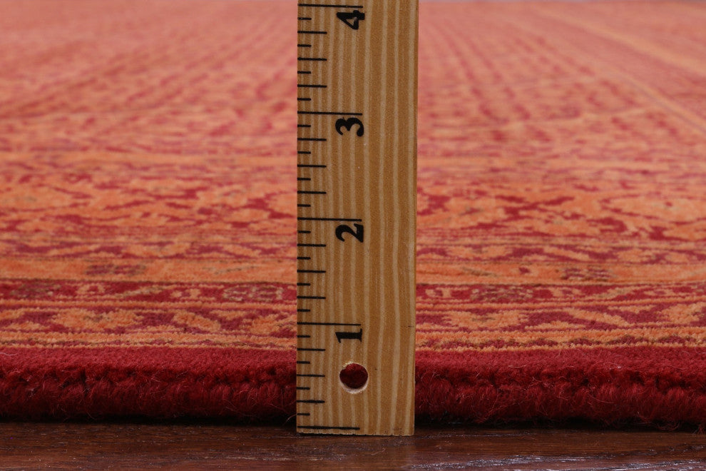 9' 3" X 12' 5" Persian Tabriz Handmade Wool & Silk Rug - Q13006