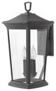 Hinkley Bromley Medium Wall Mount Lantern, Museum Black