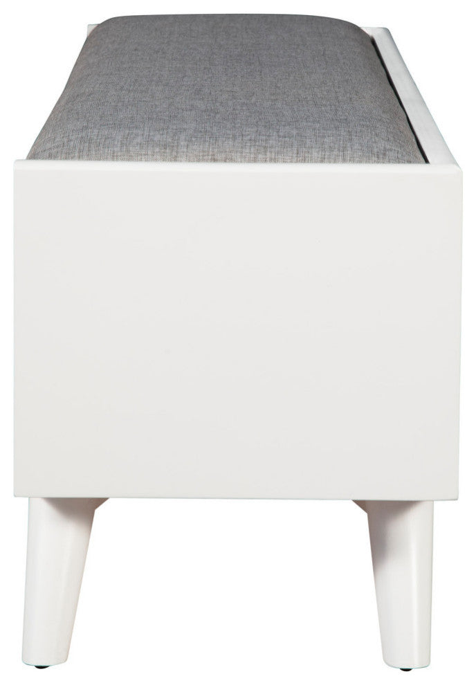 Flynn Bench, White