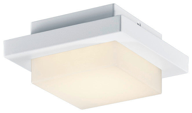 Hondo LED Outdoor Wall Sconce, White
