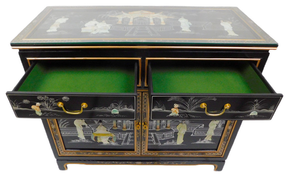 Oriental Buffet, Shiny Black