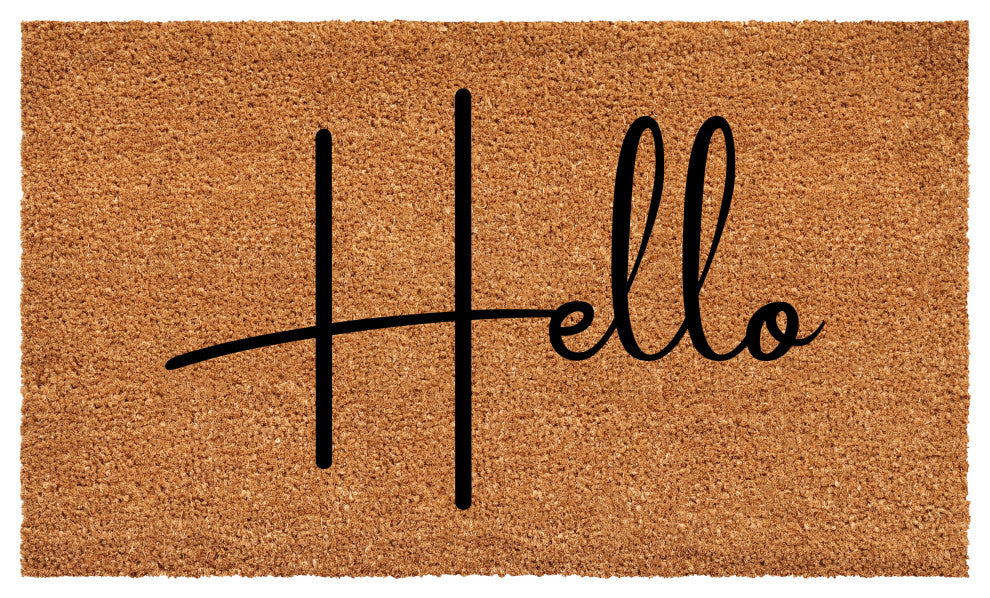 Calloway Mills Kenzo Hello Doormat, 24" X 36"