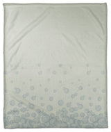 Bubbles On Green 50 x 60 Coral Fleece Blanket