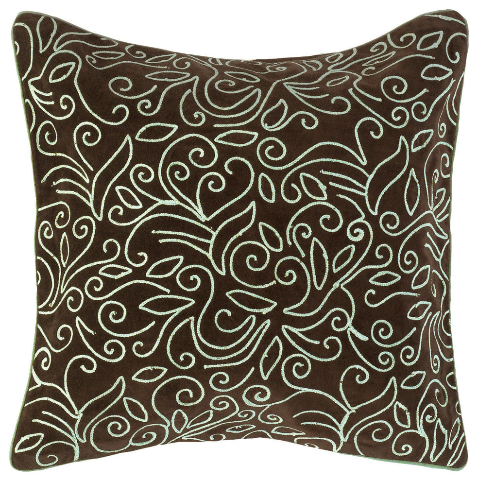 Surya Decorative Pillows Part-66 Pillow Shell With Polyester Insert 18"H X 18"W