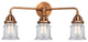 288-3W-AC-G182S-LED 3 Light 23.25" Bath Vanity Light, Antique Copper
