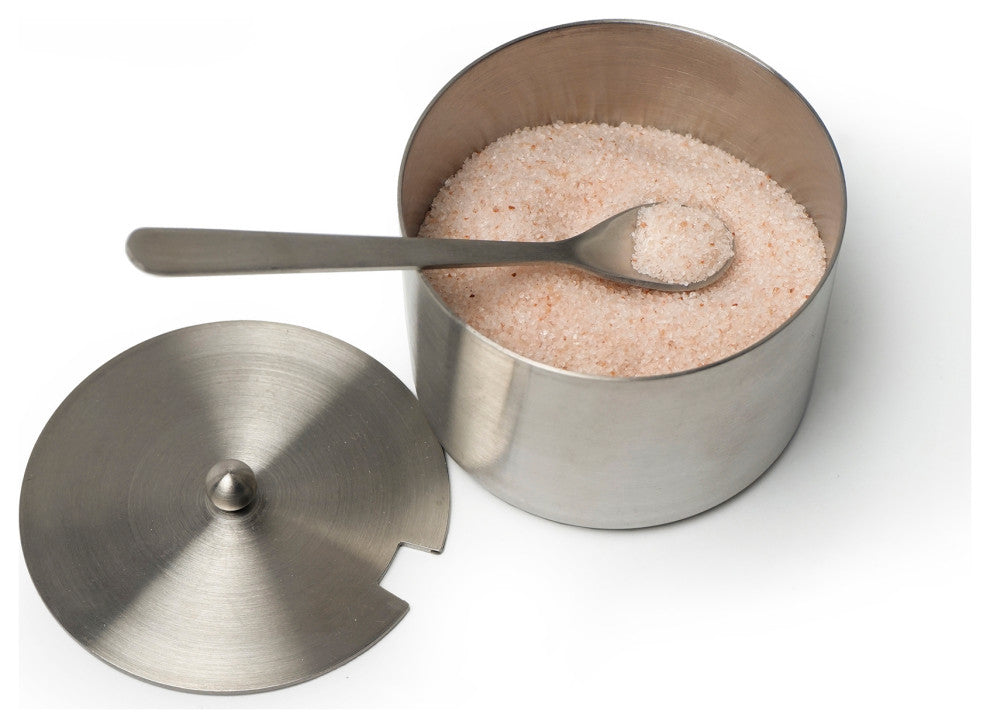 Salt Cellar with Spoon, 4Oz
