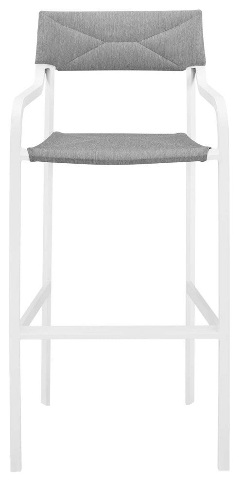 Raleigh Stackable Outdoor Patio Aluminum Bar Stool