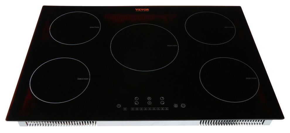 VEVOR Electric Cooktop Multi-Burners Ceramic Glass Stove Top Touch Control