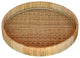 Braided Bamboo Round Tray