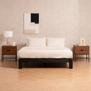 Eden Night Stand Table, Walnut