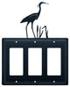 Triple GFI Cover, Heron