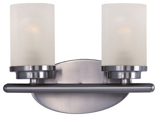 Corona 2-Light Bath Vanity, Polished Chrome