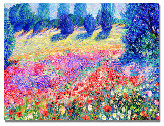 'Poppies' Canvas Art by Manor Shadian