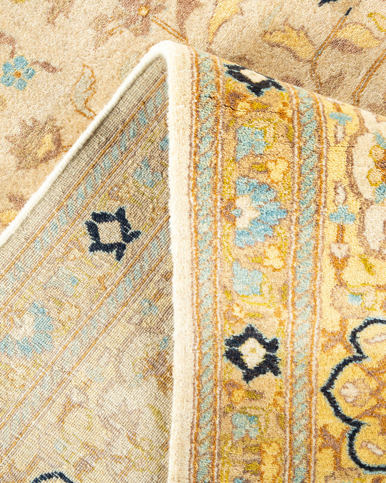 Mogul, One-of-a-Kind Hand-Knotted Area Rug Ivory, 8' 0" x 8' 2"