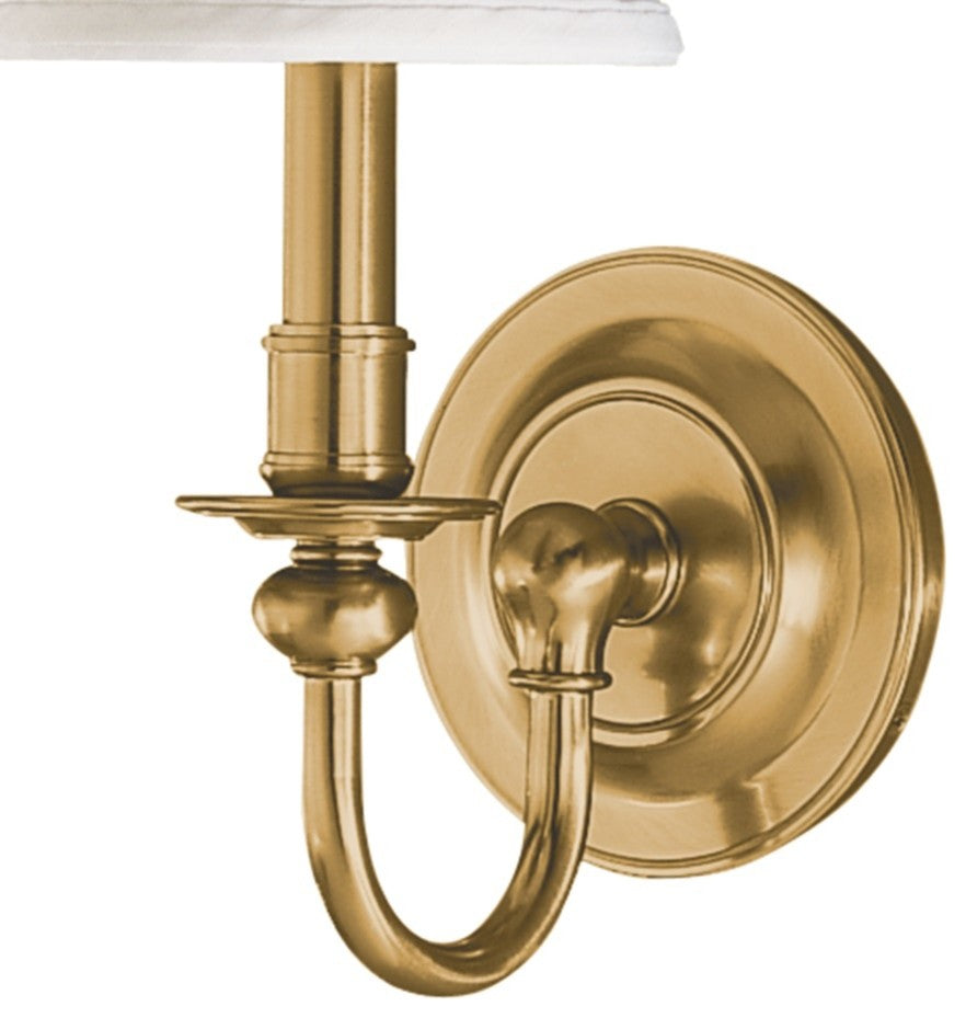 Beekman 1-Light Wall Sconce, Aged Brass