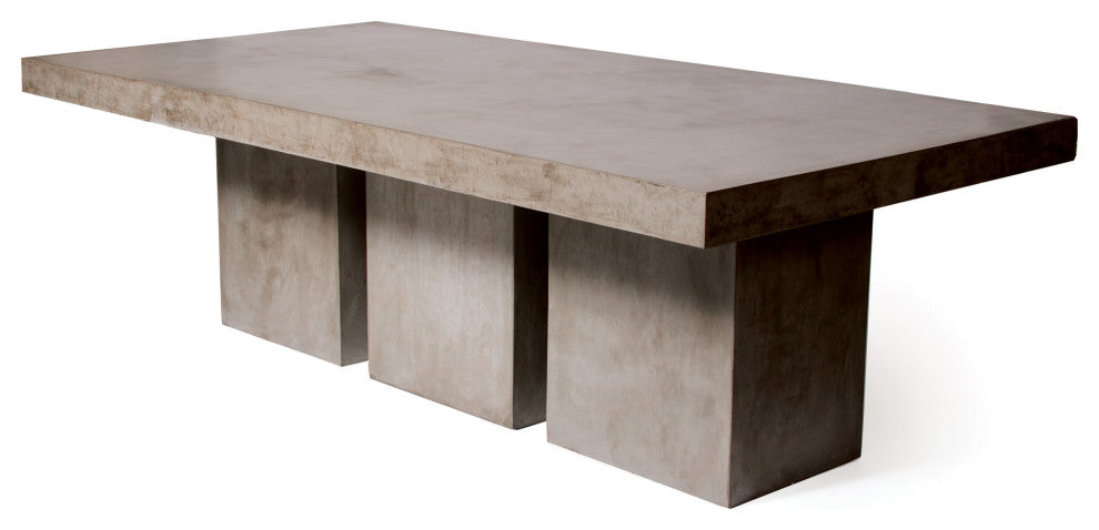 Tuscan Dining Table - Slate Grey Outdoor Dining Table