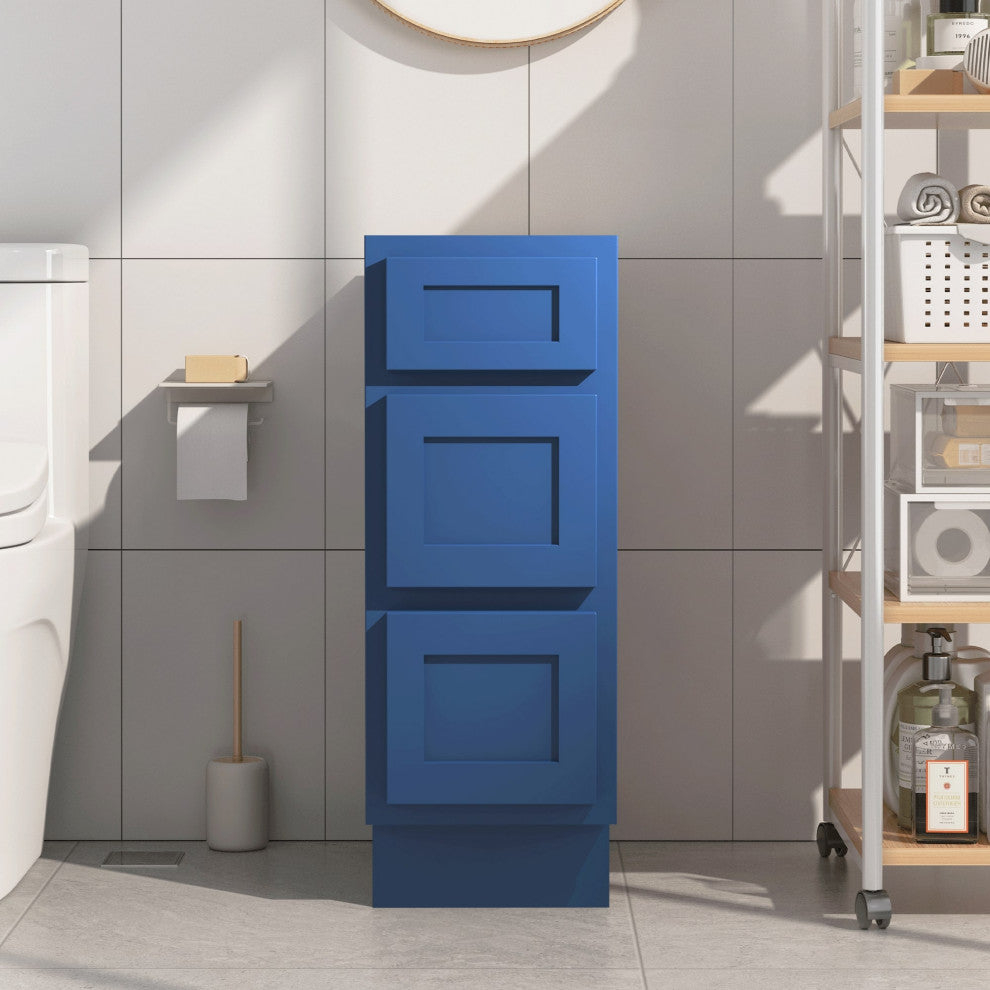 Vanity Art Vanity Cabinet, 12", Blue