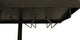 Jonah Bar Console With Mirror Top and Marble Shelves