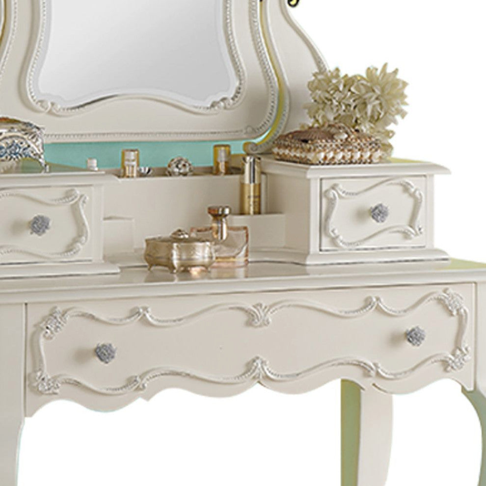 ACME Edalene Vanity Desk W/Mirror