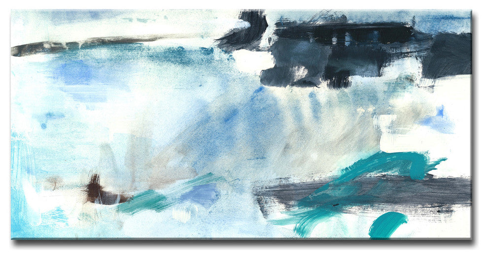 Shadows in Color' Ready2HangArt Canvas by Leslie Owens, 24"x12"
