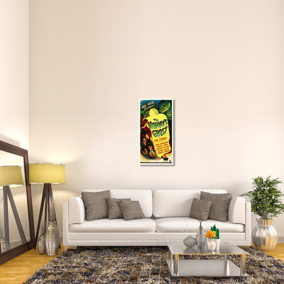 "The Mummy's Ghost" Stretched Canvas Giclee by Hollywood Photo Archive, 21x40"
