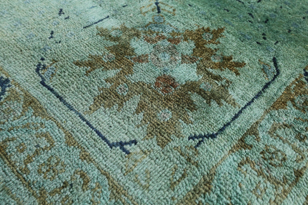 8' 2" X 10' 4" Handmade Overdyed Full Pile Rug - PR2379