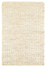 Dash & Albert Dunes Bleached Oak Handwoven Jute Rug, Ivory, 2' x 3'