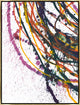 30x40 Couleurs Primaries V, Framed Artwork, Gold