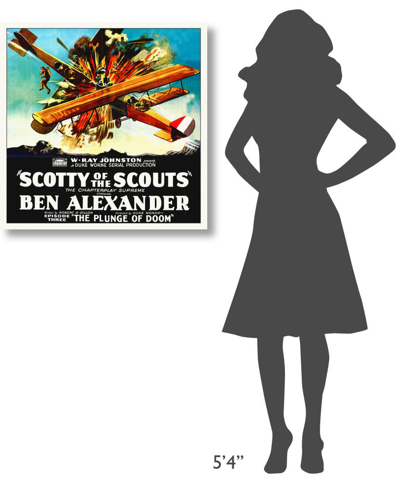 "Scotty of the Scouts, 1926" Canvas by Hollywood Photo Archive, 30x30"