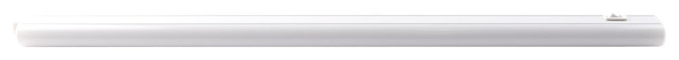 Bazz 22" White and Chrome Linear LED Under Cabinet Lighting
