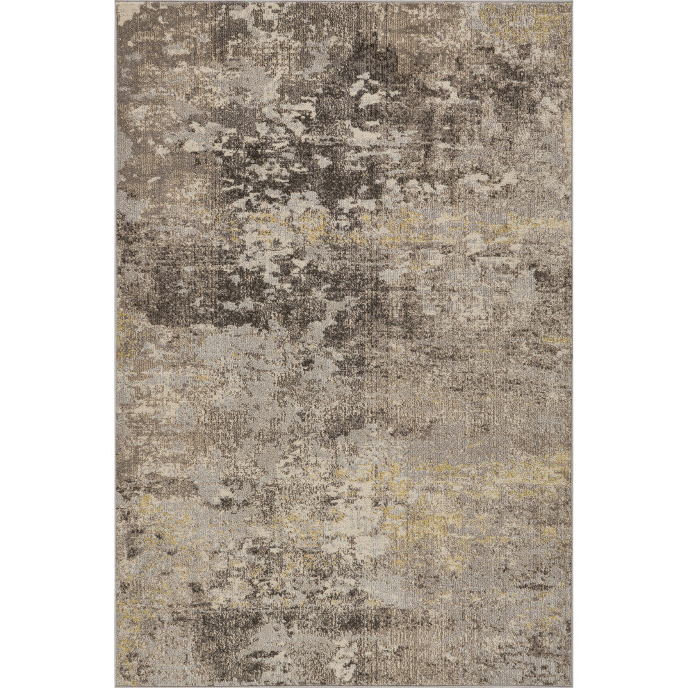 Nuloom Monet Modern Abstract Rug, Beige 7' 10" x 11'