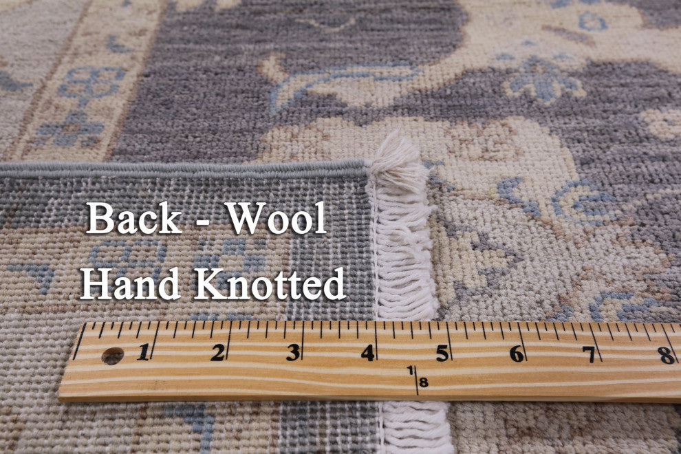 5' 10" X 9' 2" Peshawar Hand-Knotted Rug Q4873