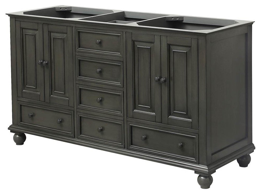 Avanity Thompson 60" Vanity Only, Charcoal Glaze Finish