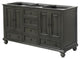 Avanity Thompson 60" Vanity Only, Charcoal Glaze Finish