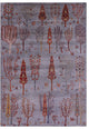 Hand Knotted Tribal Persian Gabbeh Wool Rug 5' 5" X 7' 8" Q5658