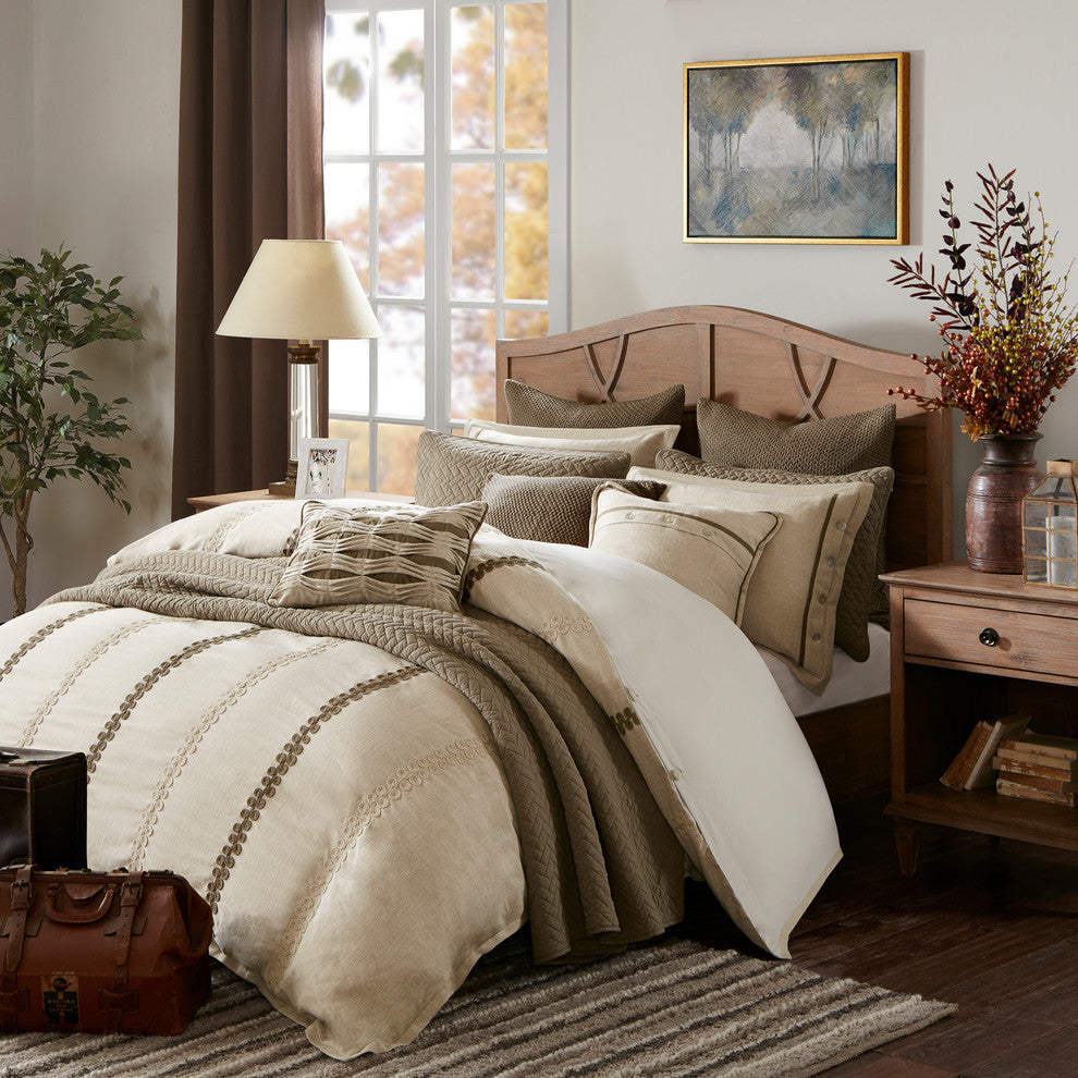 Madison Park Chateau Comforter Set, King