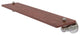 Astor Place 22" Solid Wood Shelf, Satin Nickel