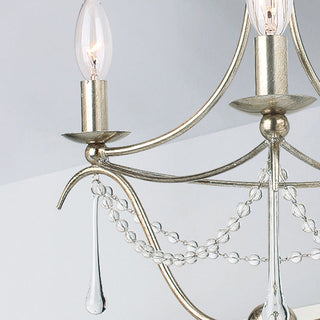 Crystorama Lighting Group 423 Metro 3 Light 16"W Taper Candle - Antique Gold