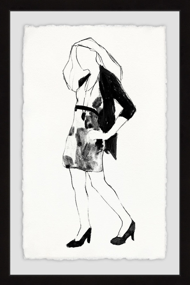 "Dress for Success" Framed Painting Print, 16"x24"