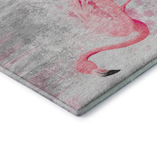 Addison Premium Washable Mayfield AMF197 Gray 2'3" x 7'6" Runner Rug