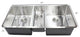 42" 16 Gauge Undermount Triple Bowl Stainless Steel Sink Package